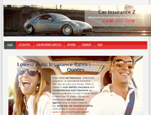 Tablet Screenshot of carinsurancez.org